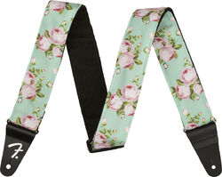 Gitaarriem Fender Floral 2-inches Guitar Strap - Surf Green