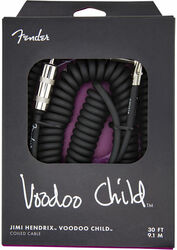 Kabel Fender Jimi Hendrix Voodoo Child Coil Cable 30 (9.1m) - Black