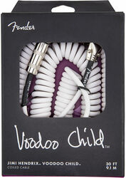 Kabel Fender Jimi Hendrix Voodoo Child Coil Cable 30 (9.1m) - White