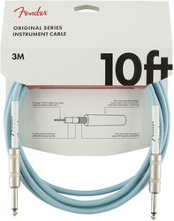 Kabel Fender Original Instrument Cable, Straight, 10ft - Daphne Blue