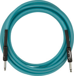 Pro Glow In The Dark Instrument Cable, 18.6ft, Straight/Straight - Blue