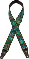 Gitaarriem Fender MOSAIC JACQUARD STRAP GRN