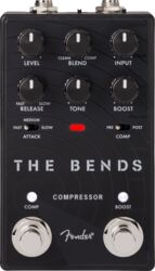 Compressor/sustain/noise gate effect pedaal Fender The Bends Compressor V2