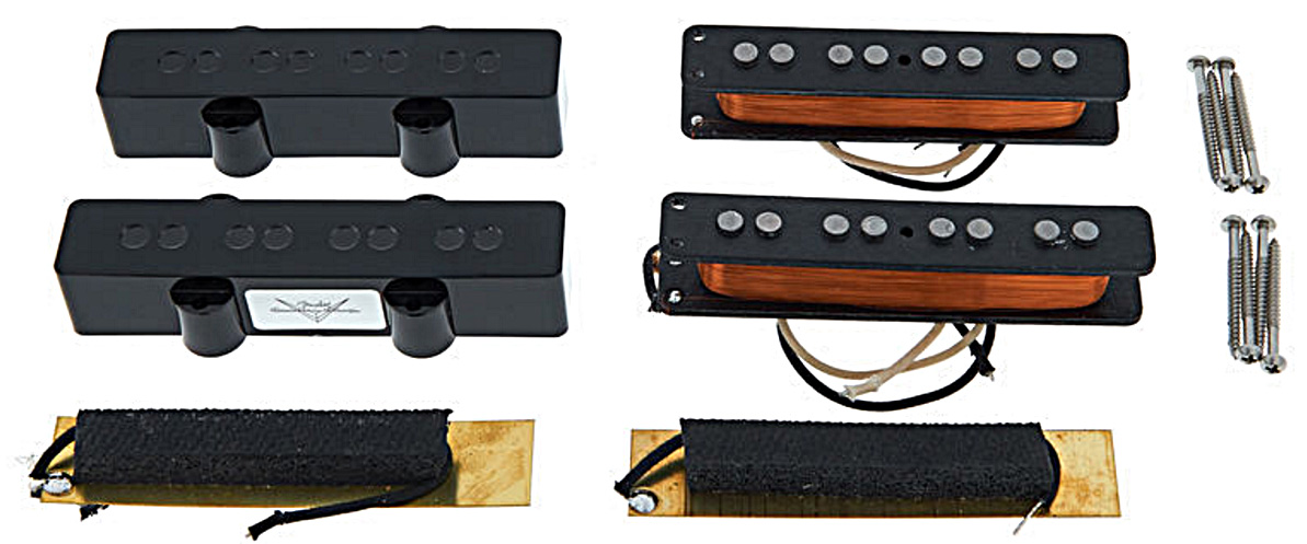 Fender Custom Shop Custom 60s Jazz Bass Pickups 2-set Alnico 5 - Elektrische bas pickup - Variation 1
