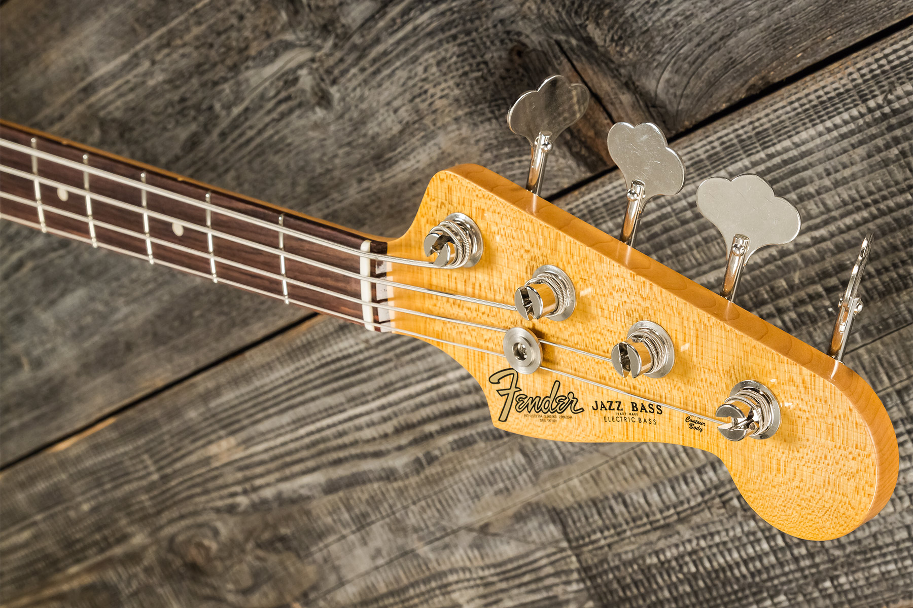 Fender Custom Shop Jazz Bass 1964 Rw #r126513 - Closet Classic 2-color Sunburst - Solid body elektrische bas - Variation 7