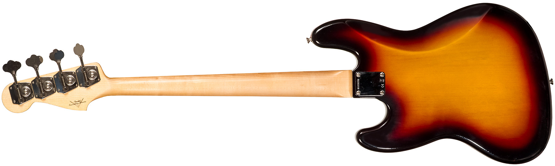 Fender Custom Shop Jazz Bass 1964 Rw #r129293 - Closet Classic 3-color Sunburst - Solid body elektrische bas - Variation 1