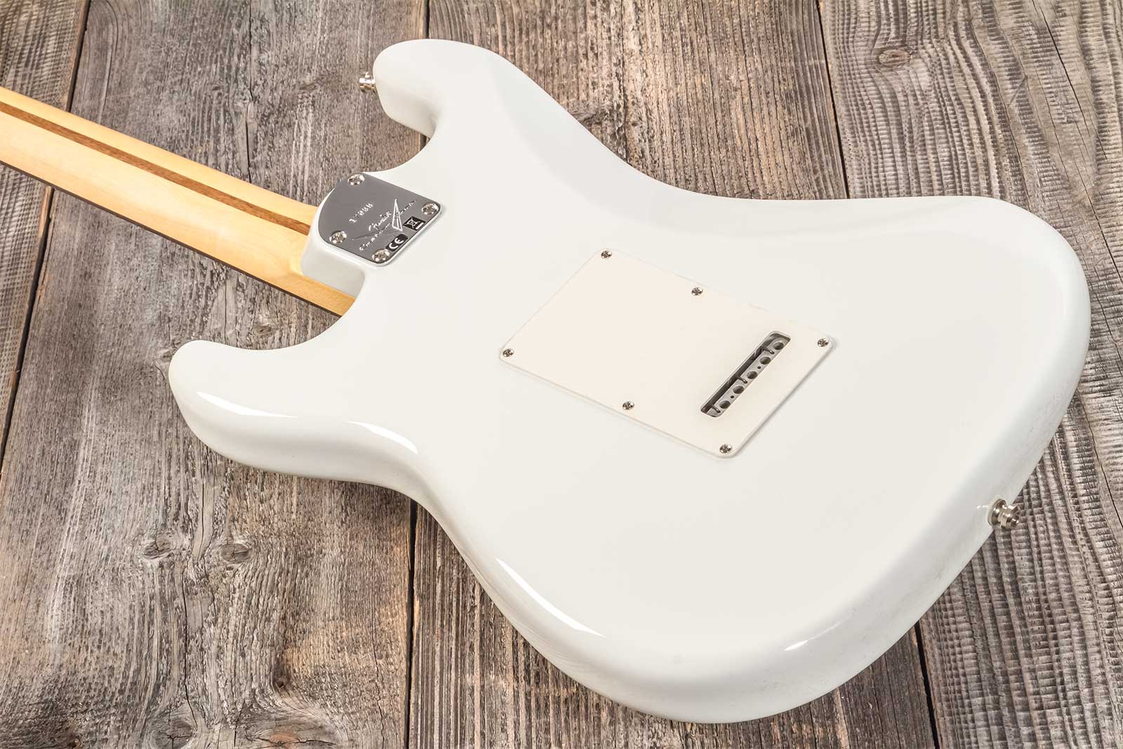Fender Custom Shop Jeff Beck Strat 3s Trem Rw #xn17088 - Nos Olympic White - Elektrische gitaar in Str-vorm - Variation 5