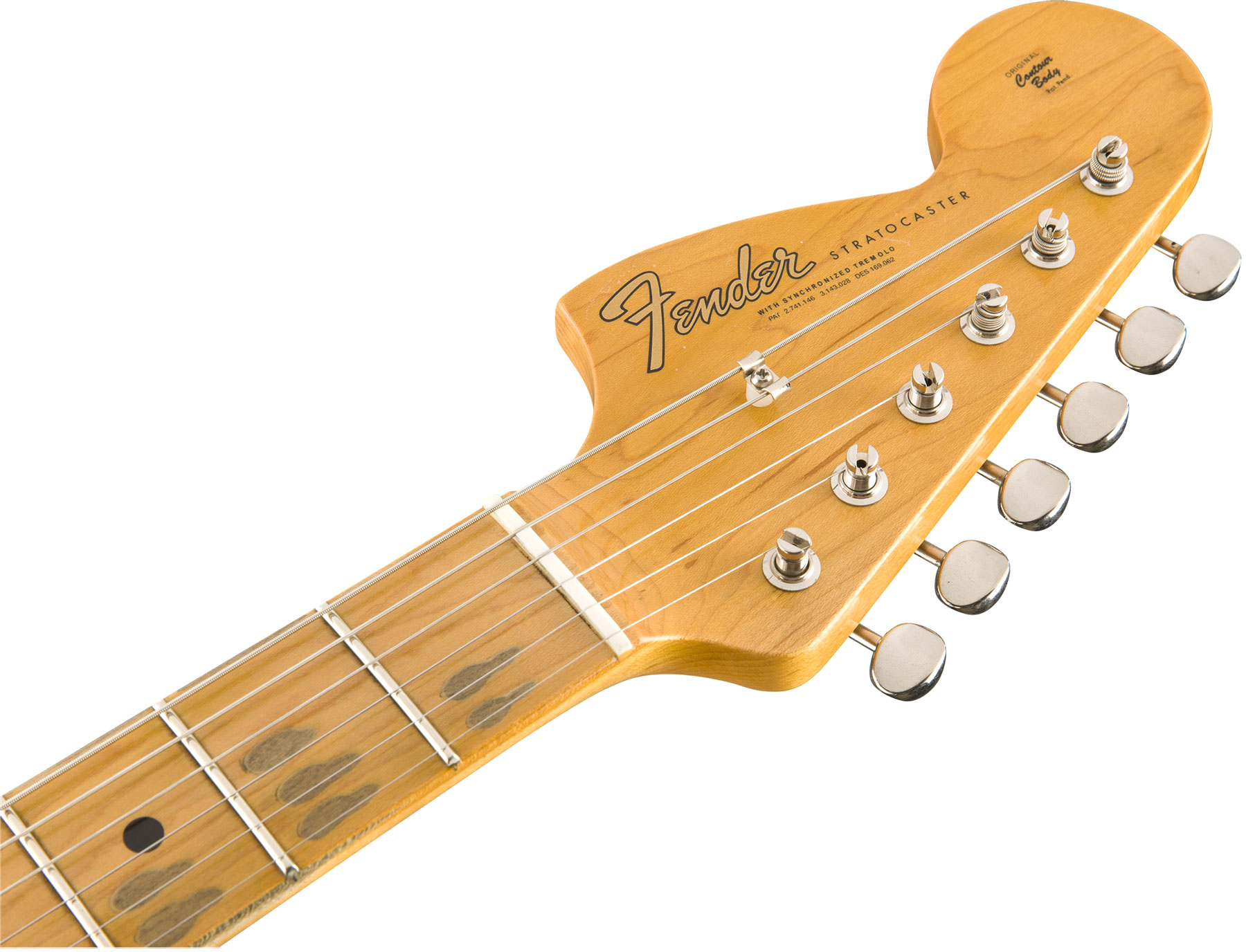 Fender Custom Shop Jimi Hendrix Strat Voodoo Child Signature 2018 Mn - Journeyman Relic Olympic White - Elektrische gitaar in Str-vorm - Variation 3
