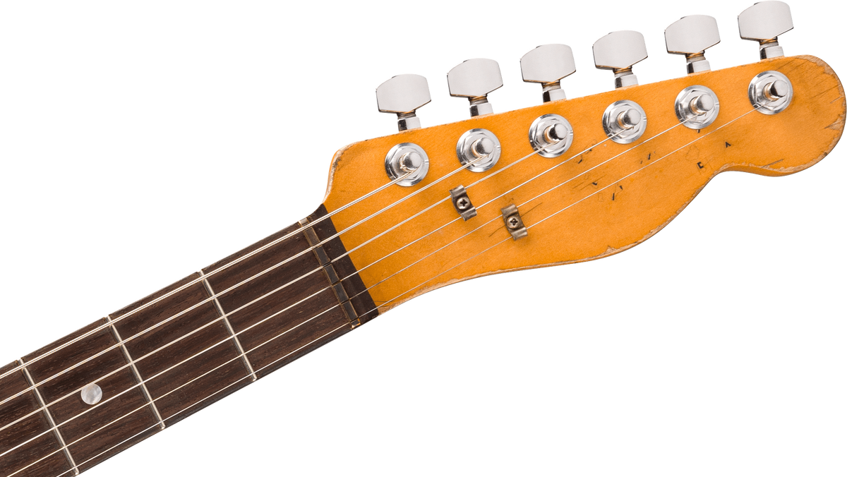 Fender Custom Shop Joe Strummer Tele Masterbuilt P.waller Ltd 2s Ht Rw - Super Heavy Relic Black O. 3-color Sunburst - Kenmerkende elektrische gitaar 