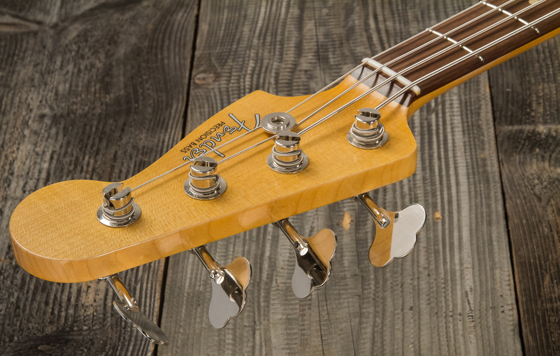 Fender Custom Shop Precision Bass 1962 Rw #r126357 - Journeyman Relic Fiesta Red - Solid body elektrische bas - Variation 7