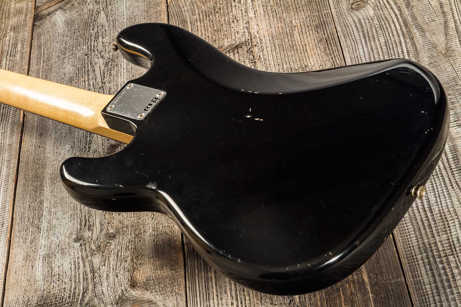 Fender Custom Shop Precision Bass 1962 Rw #r133798 - Journey Man Relic Black - Solid body elektrische bas - Variation 5