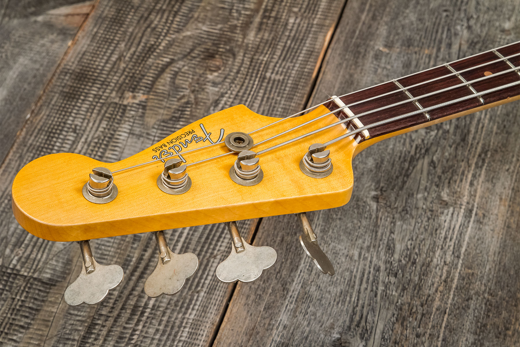 Fender Custom Shop Precision Bass 1963 Rw #cz56919 - Journeyman Relic 3-color Sunburst - Solid body elektrische bas - Variation 8