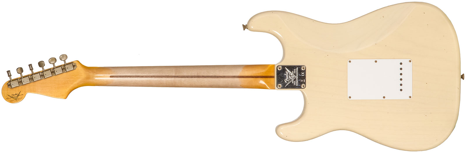 Fender Custom Shop Strat 1954 70th Anniv. 3s Trem Mn #xn4159 - Journeyman Relic Vintage Blonde - Elektrische gitaar in Str-vorm - Variation 1