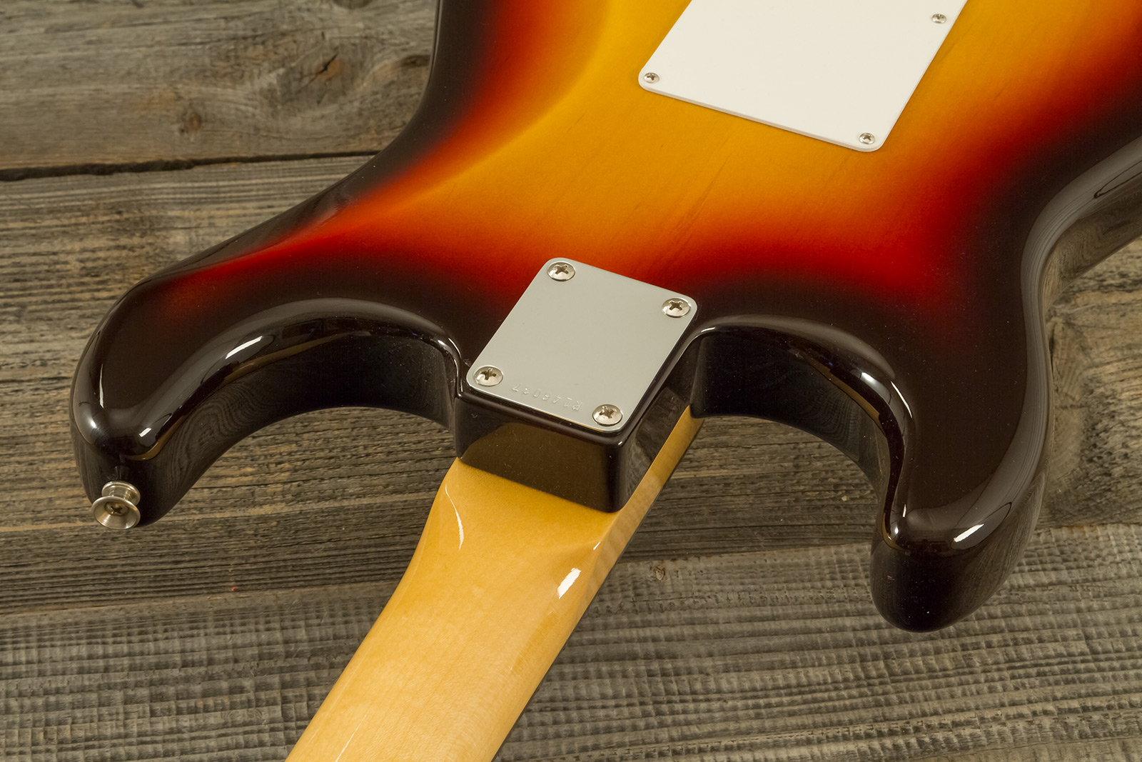 Fender Custom Shop Strat 1959 3s Trem Rw #r146037 - Time Capsule 3-color Sunburst - Elektrische gitaar in Strat vorm - Variation 8