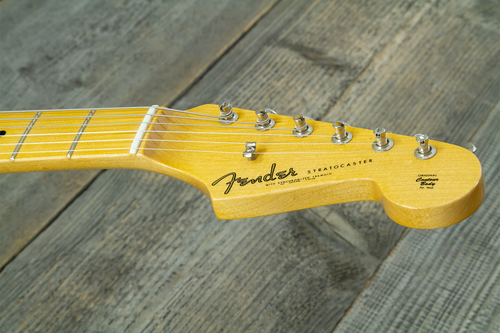 Fender Custom Shop Strat 1962 Vintage Custom 3s Trem Mn #r146869 - Time Capsule Sherwood Green Metallic - Elektrische gitaar in Strat vorm - Variation