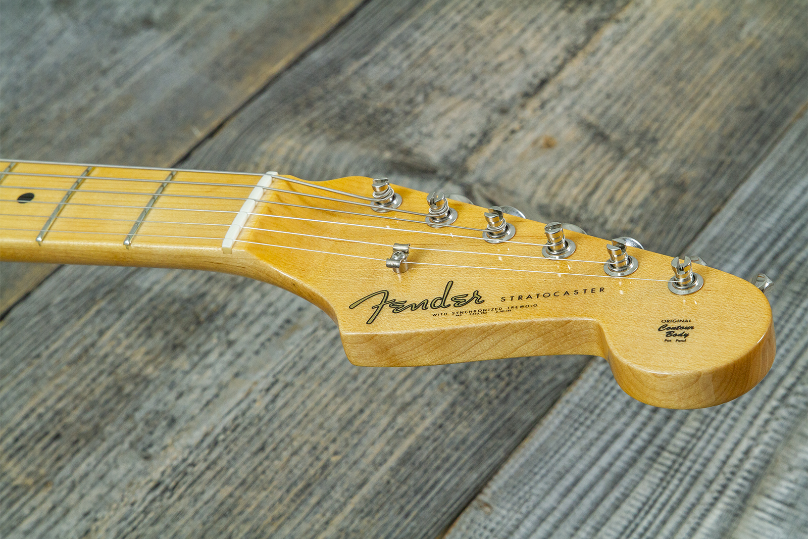 Fender Custom Shop Strat 1962 Vintage Custom 3s Trem Mn #r147972 - Time Capsule Sherwood Green Metallic - Elektrische gitaar in Strat vorm - Variation