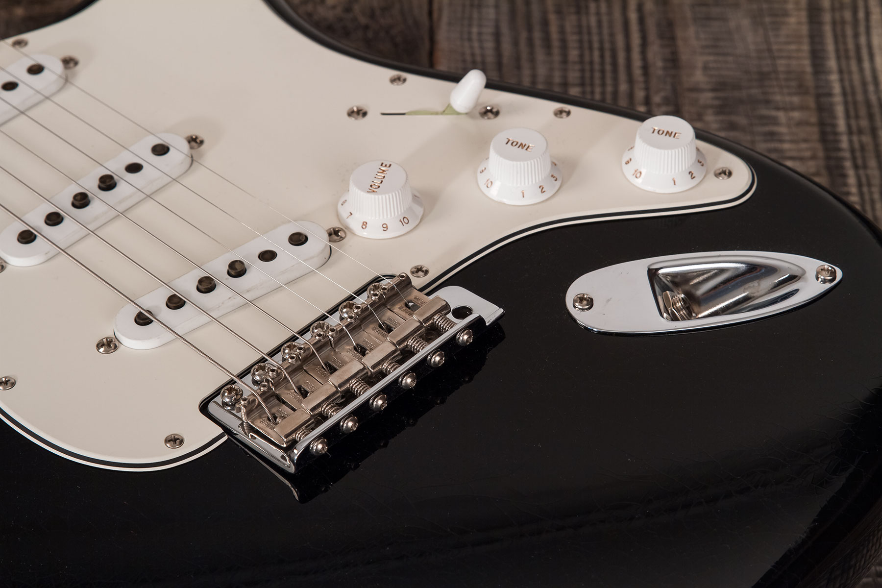 Fender Custom Shop Strat 1969 3s Trem Mn #r127670 - Closet Classic Black - Elektrische gitaar in Str-vorm - Variation 3