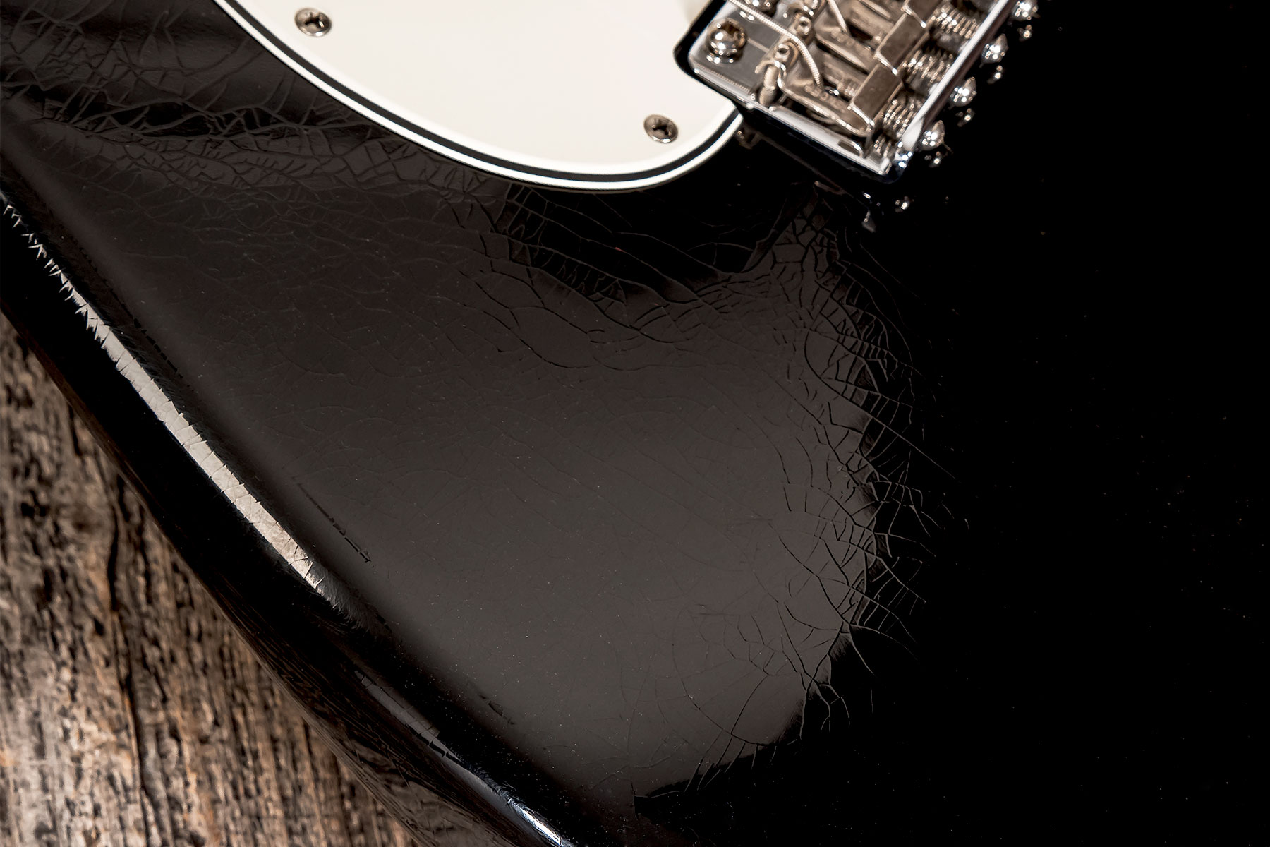 Fender Custom Shop Strat 1969 3s Trem Mn #r127670 - Closet Classic Black - Elektrische gitaar in Str-vorm - Variation 4