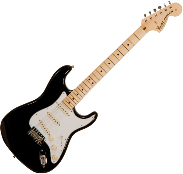 Solid body elektrische gitaar Fender Custom Shop 1969 Stratocaster #R123423 - Nos black 