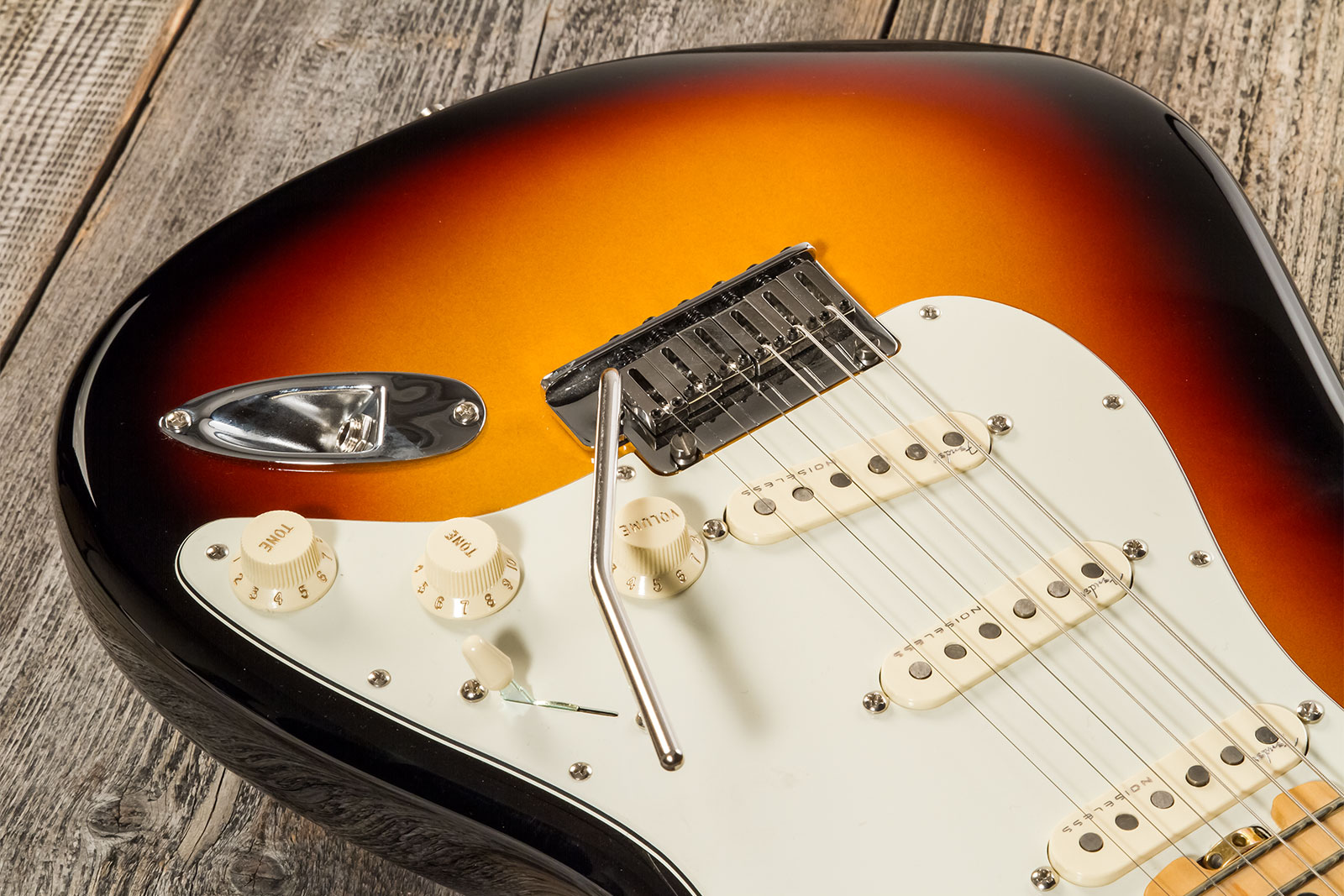 Fender Custom Shop Strat Elite 3s Trem Mn #xn15588 - Nos 3-color Sunburst - Elektrische gitaar in Str-vorm - Variation 3