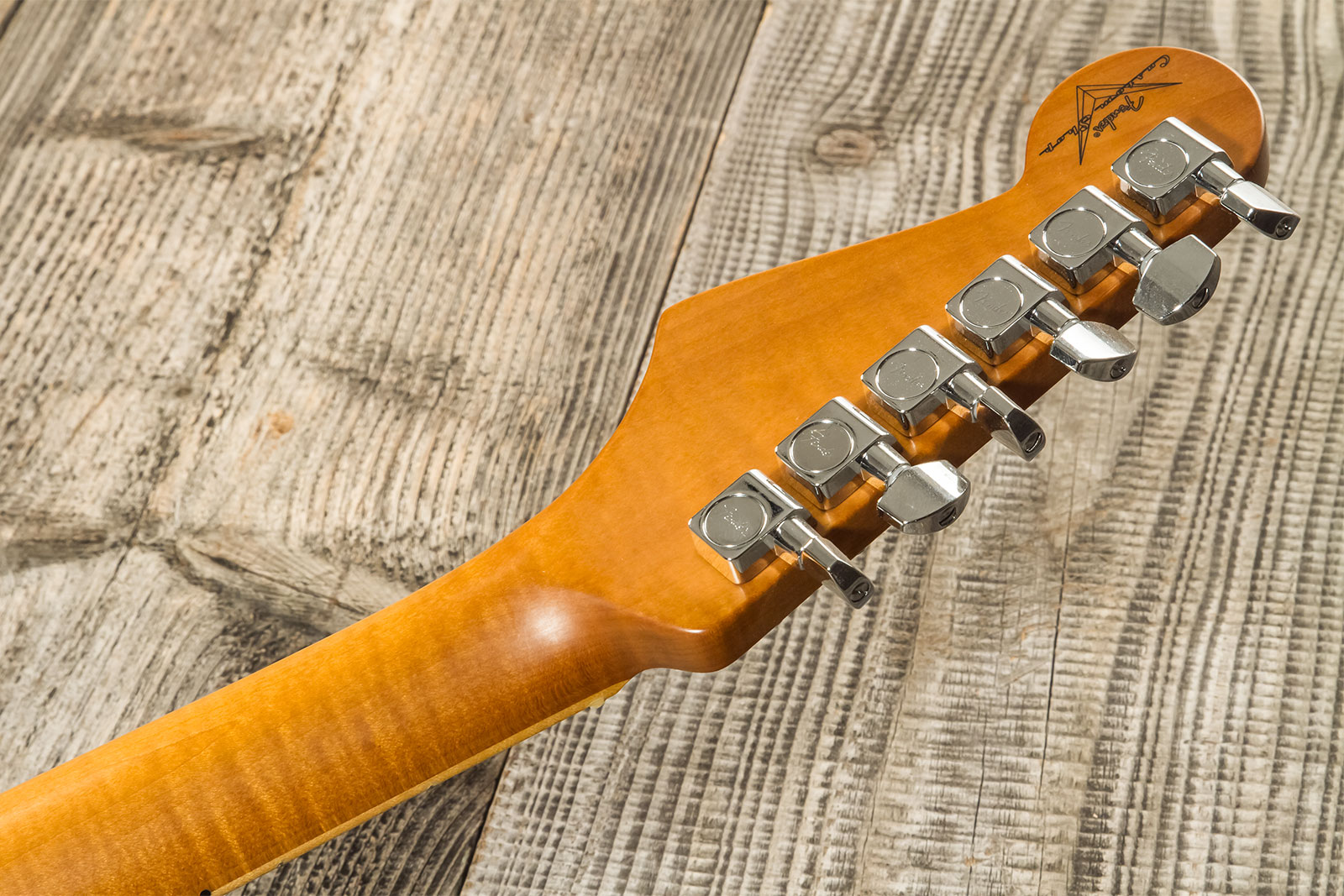 Fender Custom Shop Strat Elite 3s Trem Mn #xn15588 - Nos 3-color Sunburst - Elektrische gitaar in Str-vorm - Variation 8