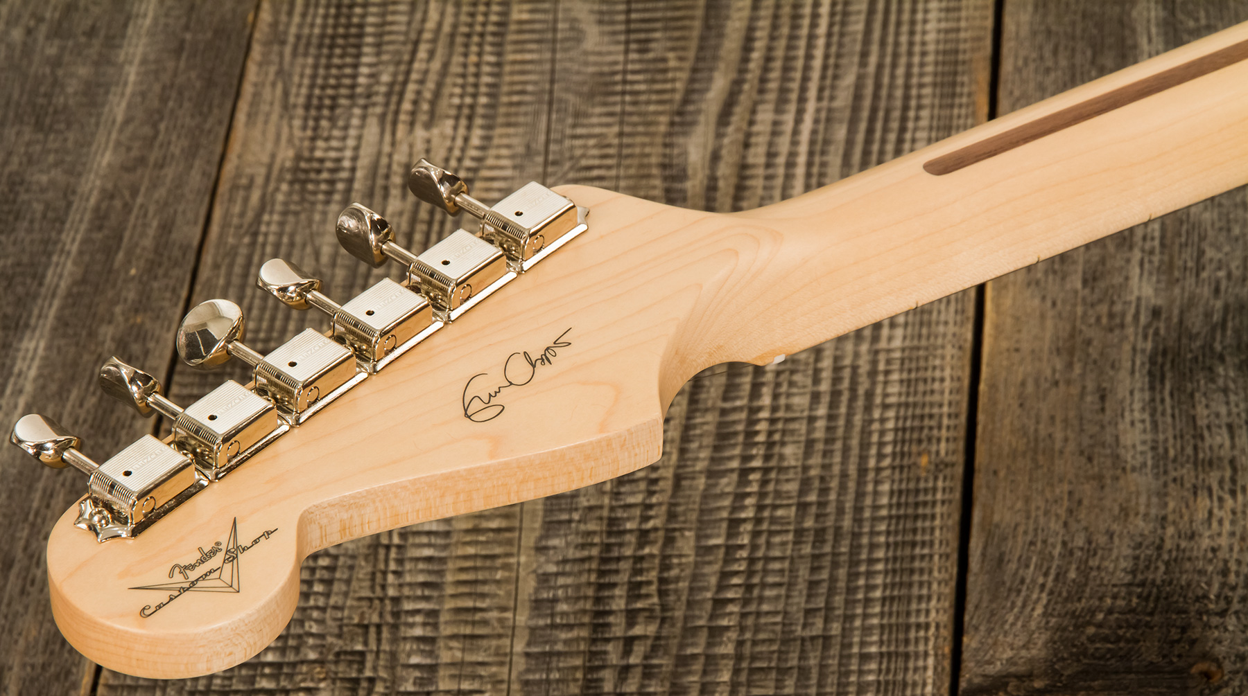 Fender Custom Shop Strat Eric Clapton Signature 3s Trem Mn #cz562539 - Nos Mercedes Blue - Elektrische gitaar in Strat vorm - Variation 9