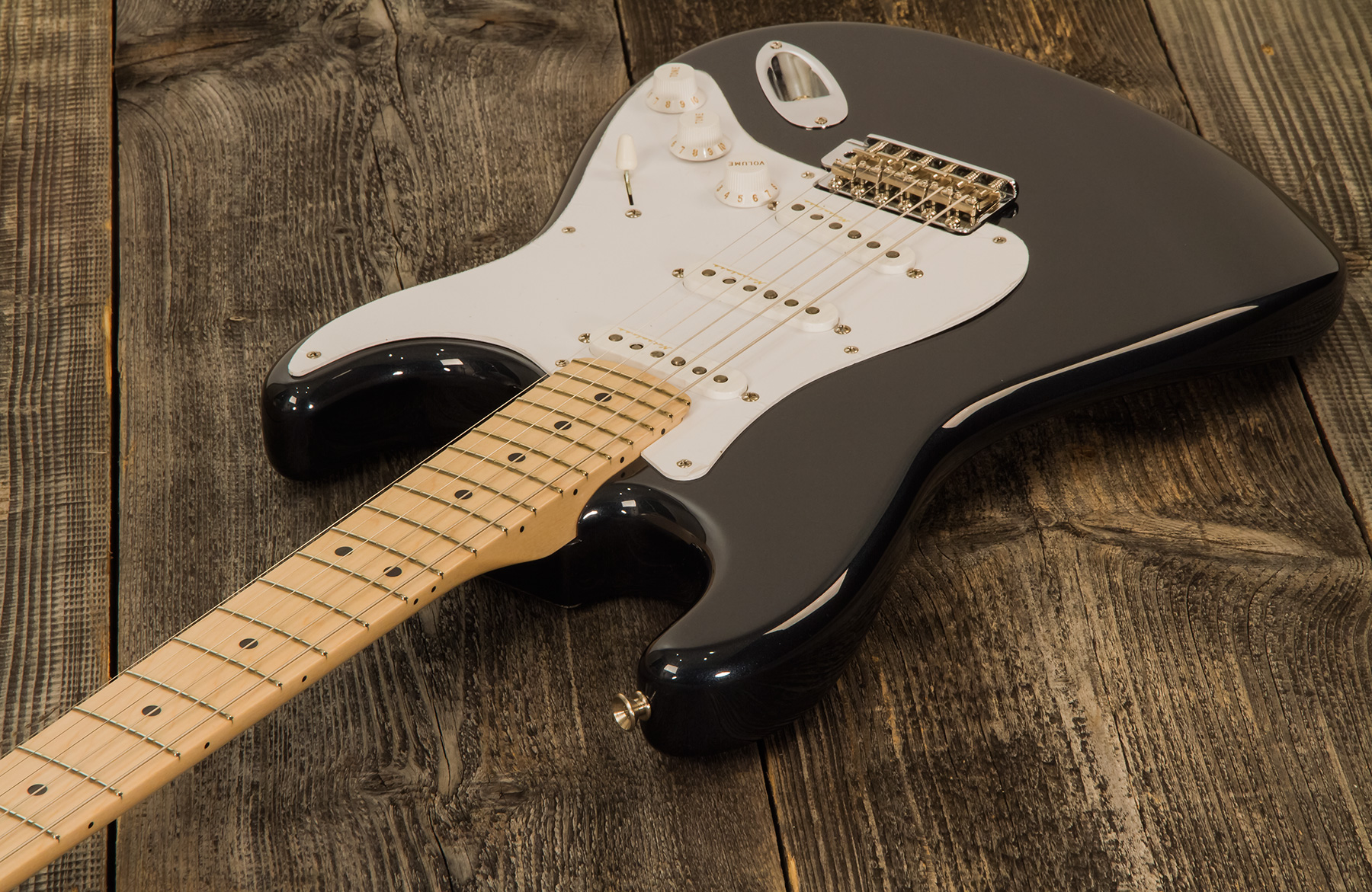 Fender Custom Shop Strat Eric Clapton Signature 3s Trem Mn #cz562539 - Nos Mercedes Blue - Elektrische gitaar in Strat vorm - Variation 2