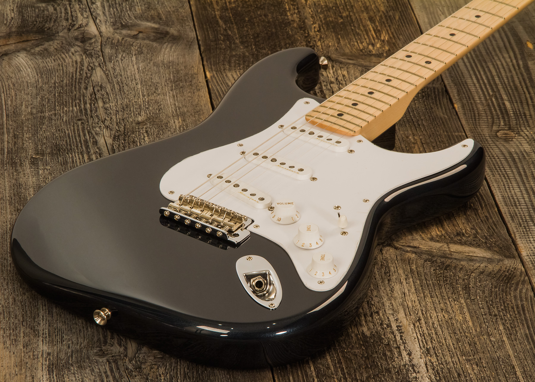 Fender Custom Shop Strat Eric Clapton Signature 3s Trem Mn #cz562539 - Nos Mercedes Blue - Elektrische gitaar in Strat vorm - Variation 3