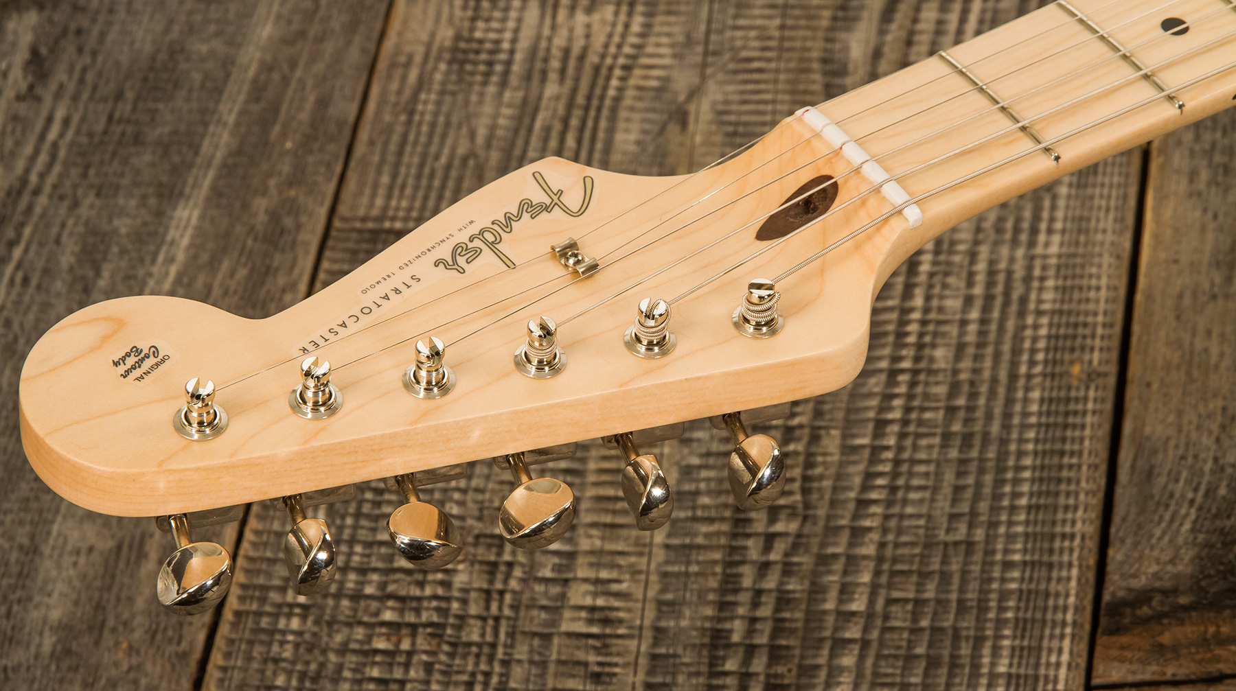 Fender Custom Shop Strat Eric Clapton Signature 3s Trem Mn #cz562539 - Nos Mercedes Blue - Elektrische gitaar in Strat vorm - Variation 8