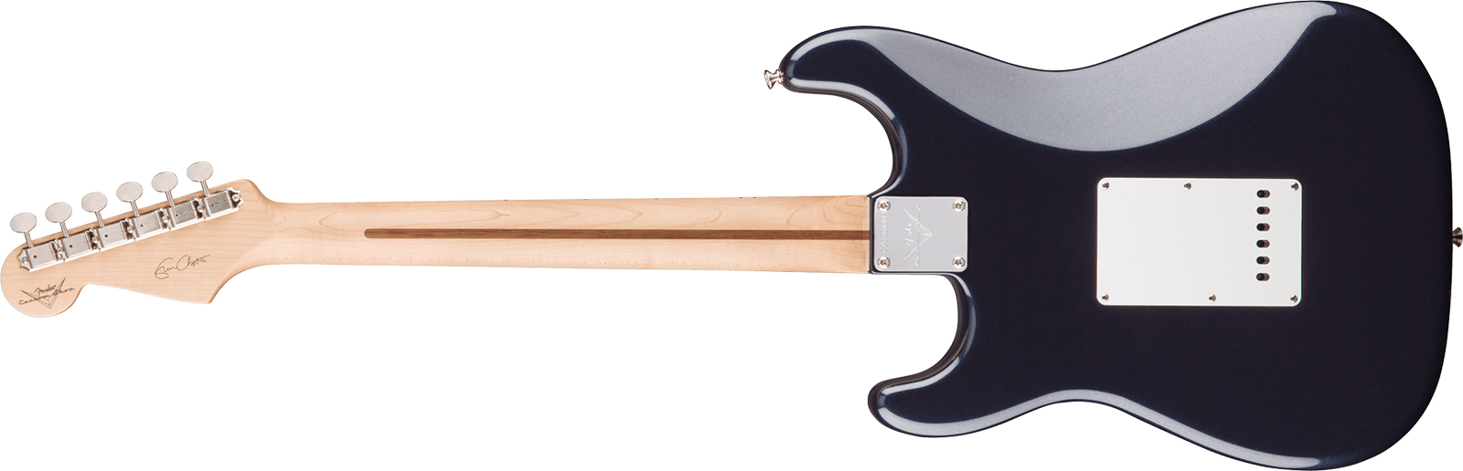 Fender Custom Shop Strat Eric Clapton Signature 3s Trem Mn - Nos Midnight Blue - Elektrische gitaar in Strat vorm - Variation 1