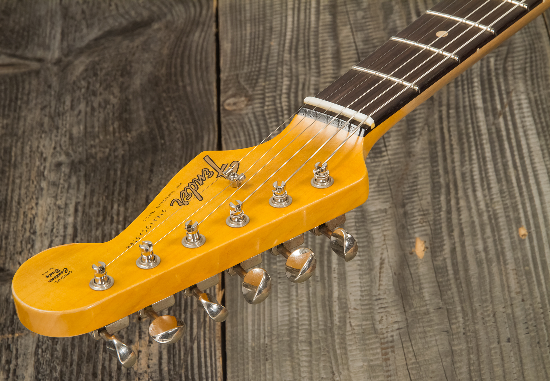 Fender Custom Shop Strat Postmodern 3s Trem Rw #xn13616 - Journeyman Relic Aged Black - Elektrische gitaar in Str-vorm - Variation 6