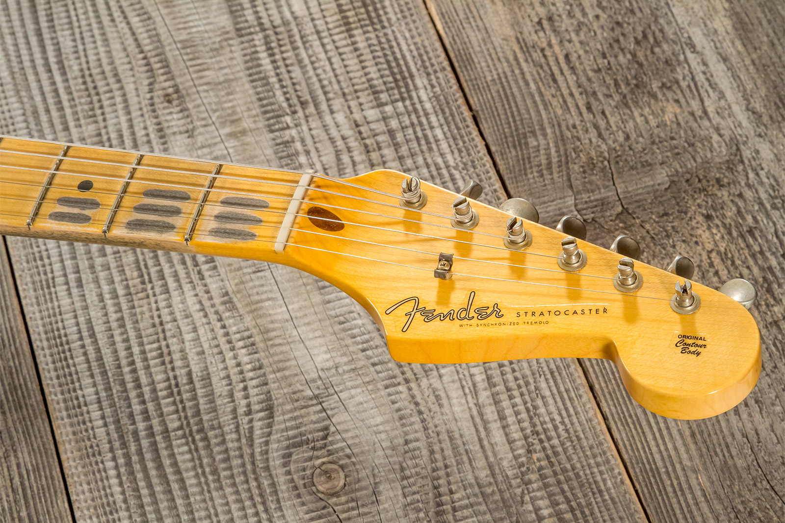 Fender Custom Shop Strat Tomatillo Special 3s Trem Mn #cz571194 - Journeyman Relic Aged Sonic Blue - Elektrische gitaar in Str-vorm - Variation 9