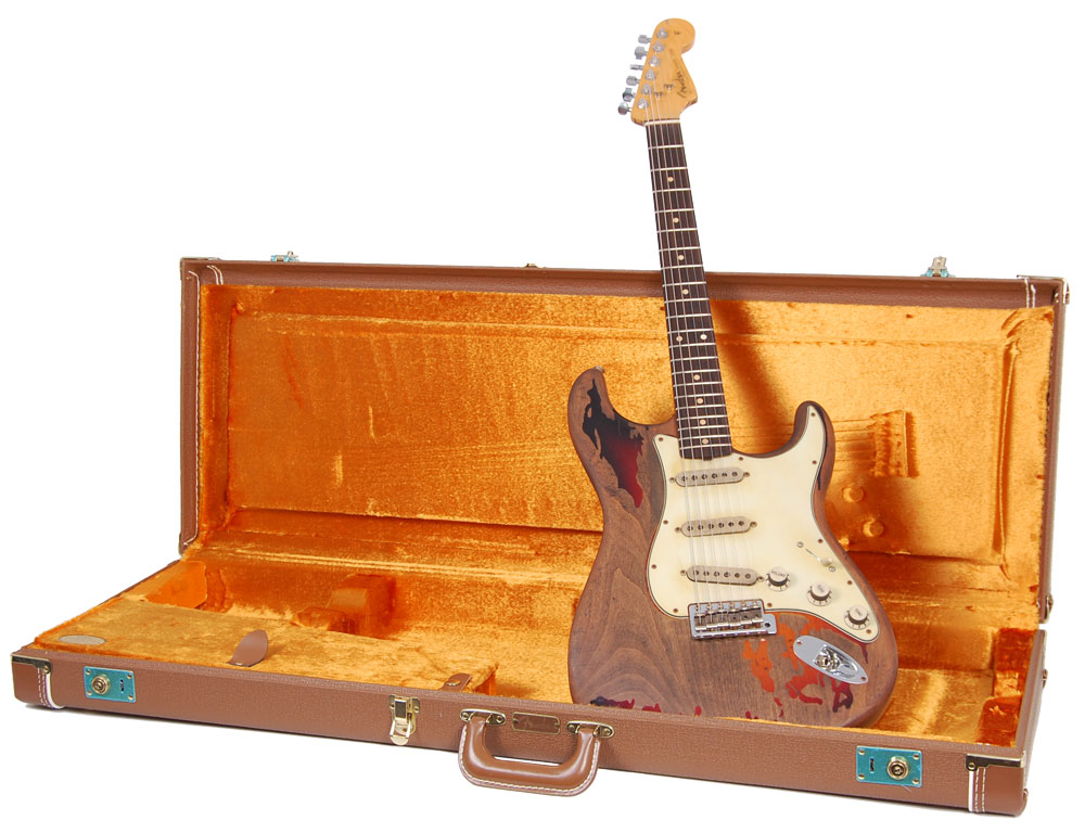 Fender Custom Shop Rory Gallagher Strat Rw - Relic 3-color Sunburst - Elektrische gitaar in Str-vorm - Variation 4