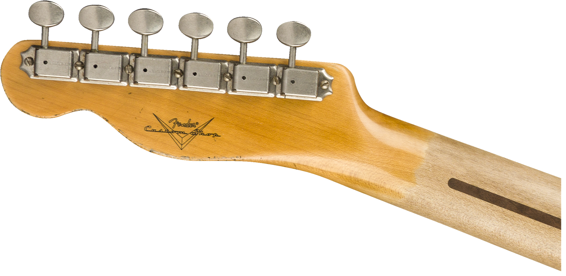 Fender Custom Shop Tele 1952 2019 Mn - Heavy Relic Aged Nocaster Blonde - Televorm elektrische gitaar - Variation 3