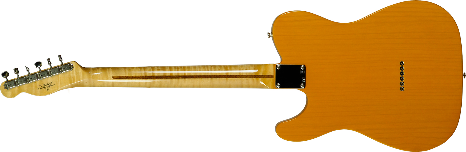 Fender Custom Shop Tele 1952 2s Ht Mn #r150200 - Nos Butterscotch Blonde - Televorm elektrische gitaar - Variation 2