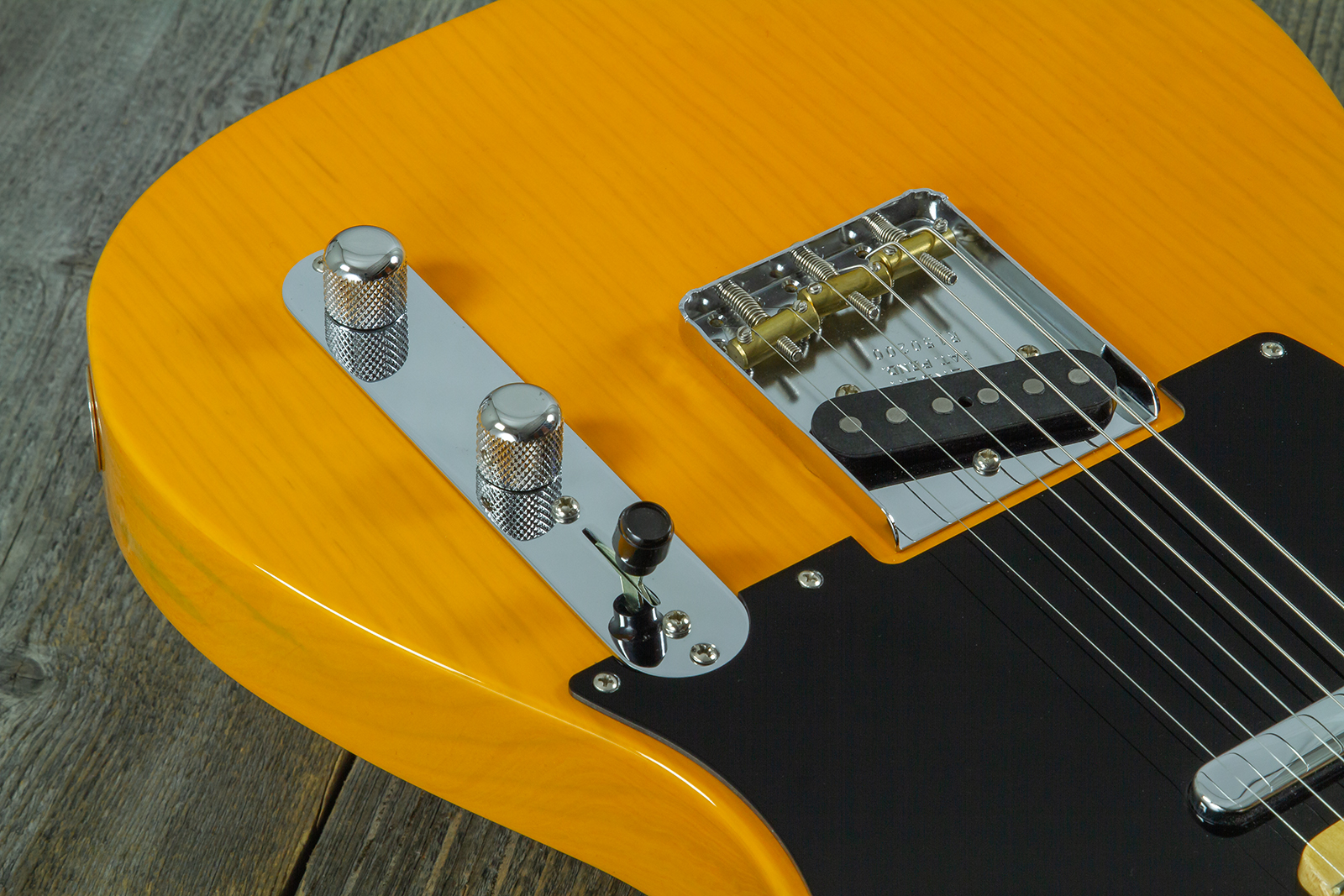 Fender Custom Shop Tele 1952 2s Ht Mn #r150200 - Nos Butterscotch Blonde - Televorm elektrische gitaar - Variation 4