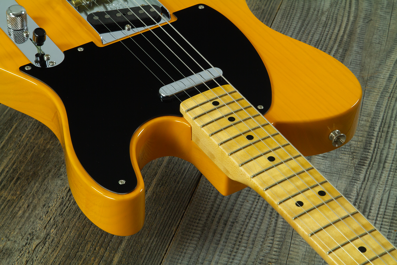 Fender Custom Shop Tele 1952 2s Ht Mn #r150200 - Nos Butterscotch Blonde - Televorm elektrische gitaar - Variation 5