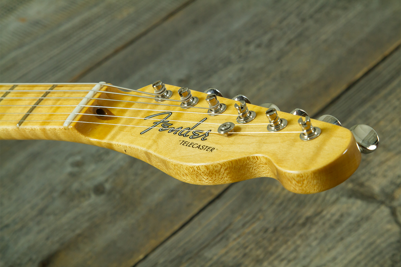 Fender Custom Shop Tele 1952 2s Ht Mn #r150200 - Nos Butterscotch Blonde - Televorm elektrische gitaar - Variation 7