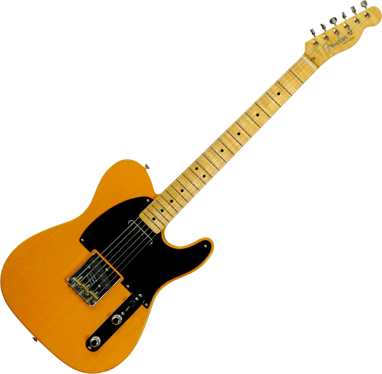 Fender Custom Shop Tele 1952 2s Ht Mn #r150200 - Nos Butterscotch Blonde - Televorm elektrische gitaar - Variation 1