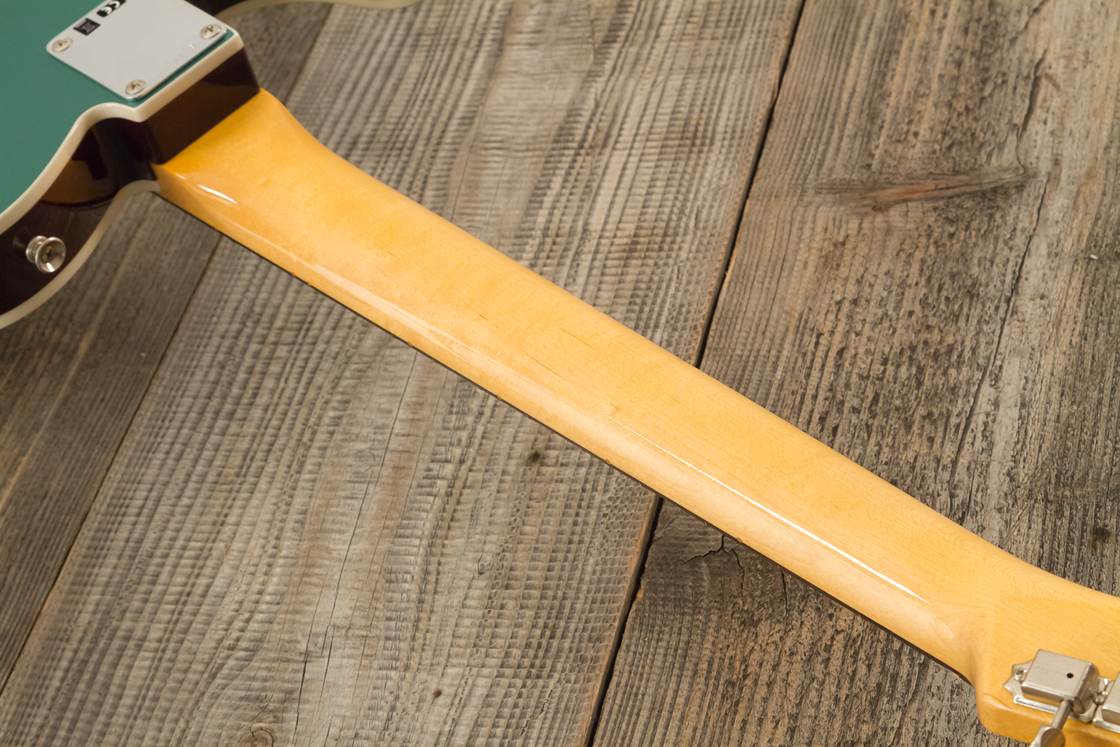 Fender Custom Shop Tele 1959 Custom 2s Ht Rw #r146446 - Time Capsule Sherwood Metallic - Televorm elektrische gitaar - Variation 9