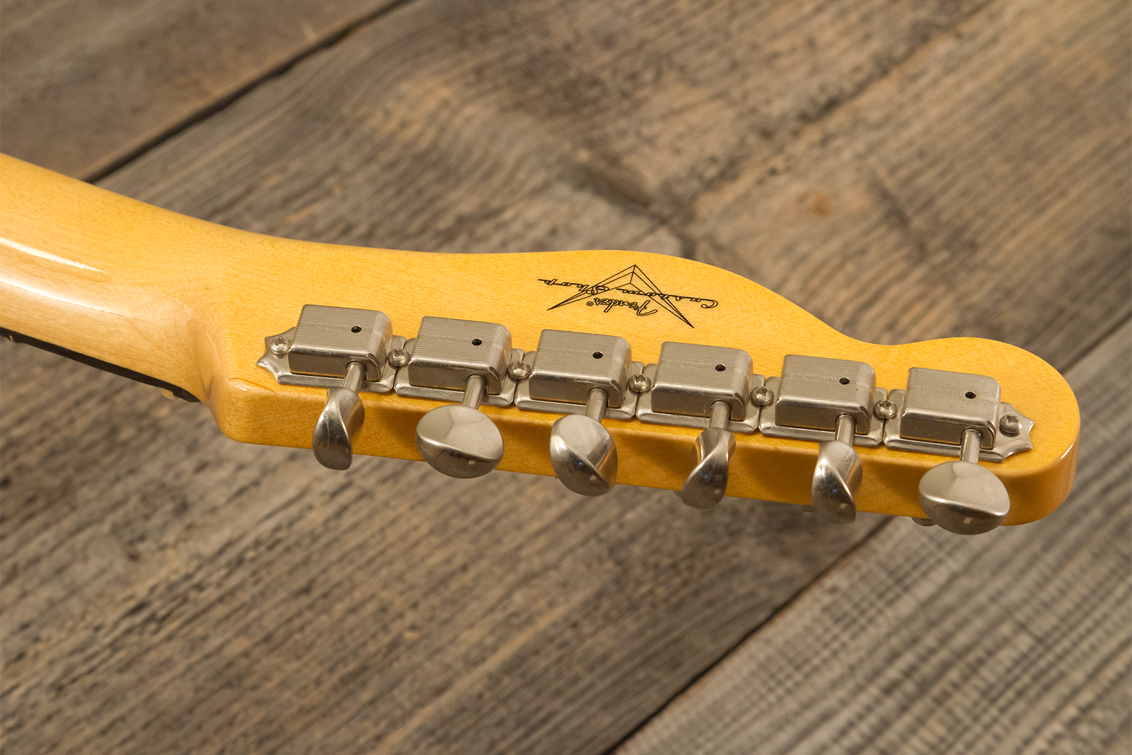 Fender Custom Shop Tele 1959 Custom 2s Ht Rw #r146446 - Time Capsule Sherwood Metallic - Televorm elektrische gitaar - Variation 10