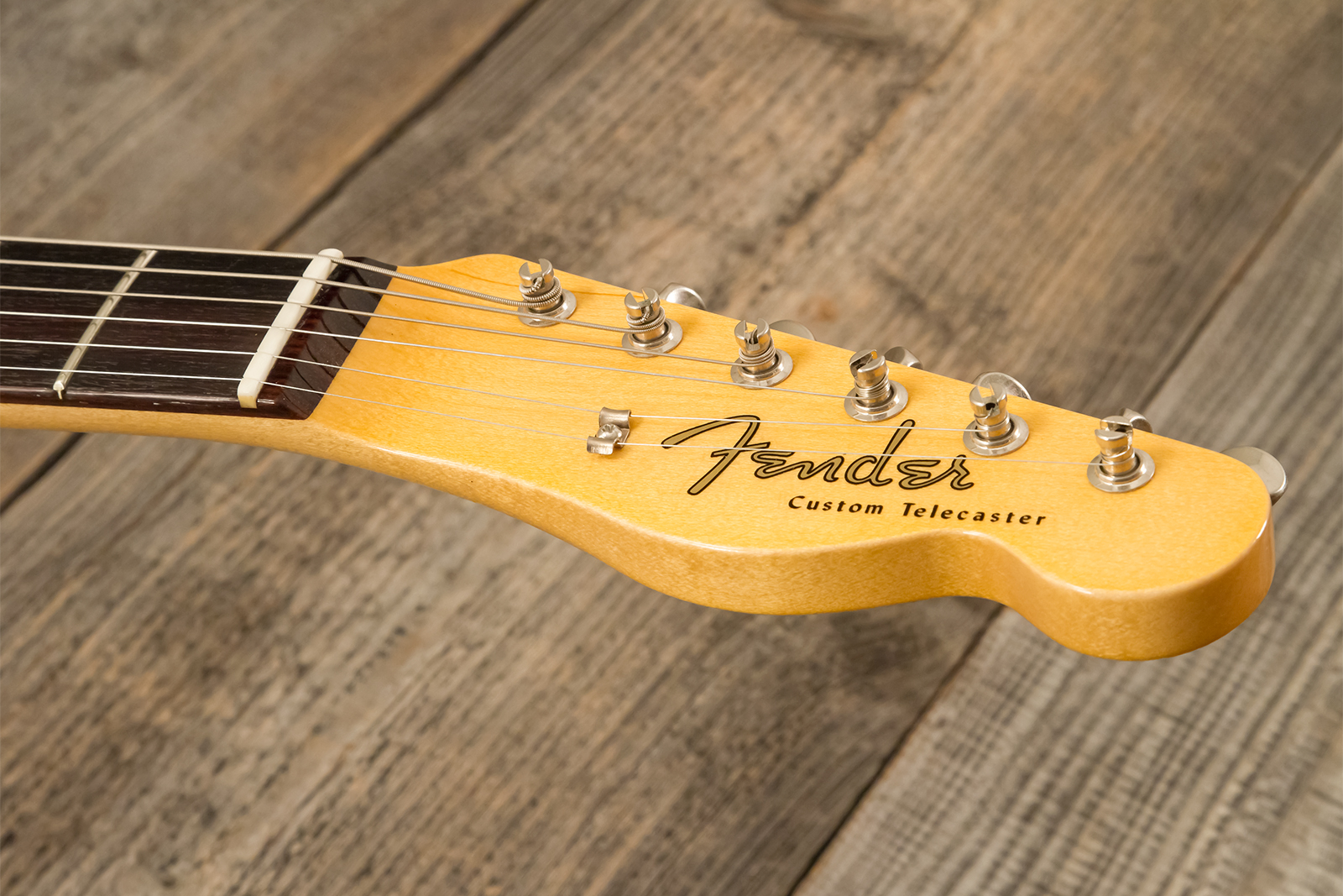 Fender Custom Shop Tele 1959 Custom 2s Ht Rw #r146446 - Time Capsule Sherwood Metallic - Televorm elektrische gitaar - Variation 6