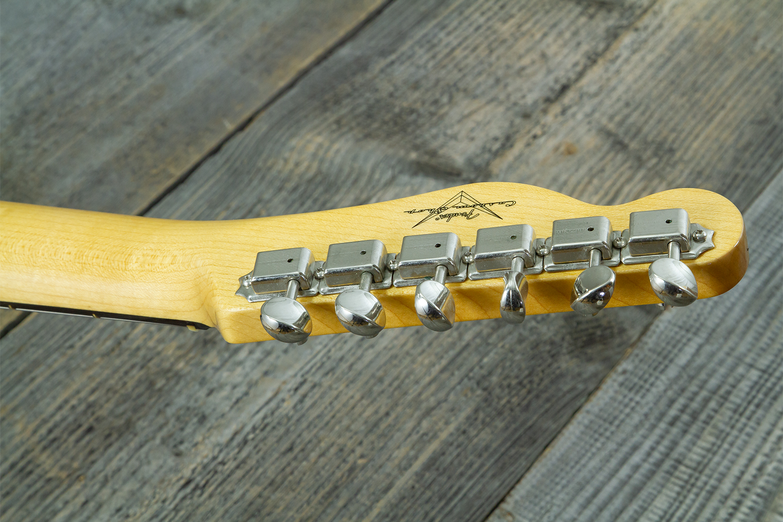 Fender Custom Shop Tele 1959 Vintage Custom 2s Ht Rw #r148052 - Time Capsule Lake Placid Blue - Televorm elektrische gitaar - Variation 11