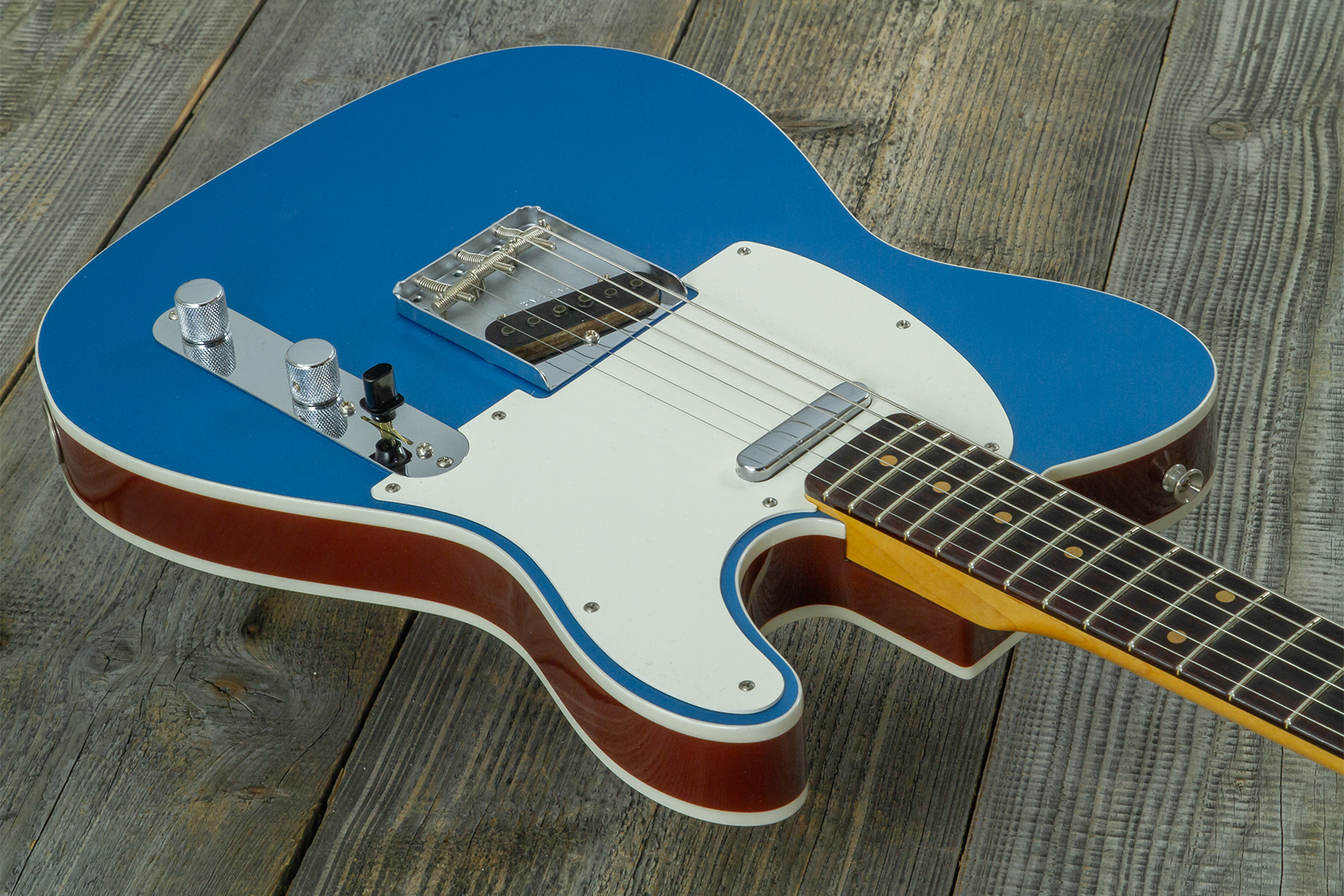 Fender Custom Shop Tele 1959 Vintage Custom 2s Ht Rw #r148052 - Time Capsule Lake Placid Blue - Televorm elektrische gitaar - Variation 3