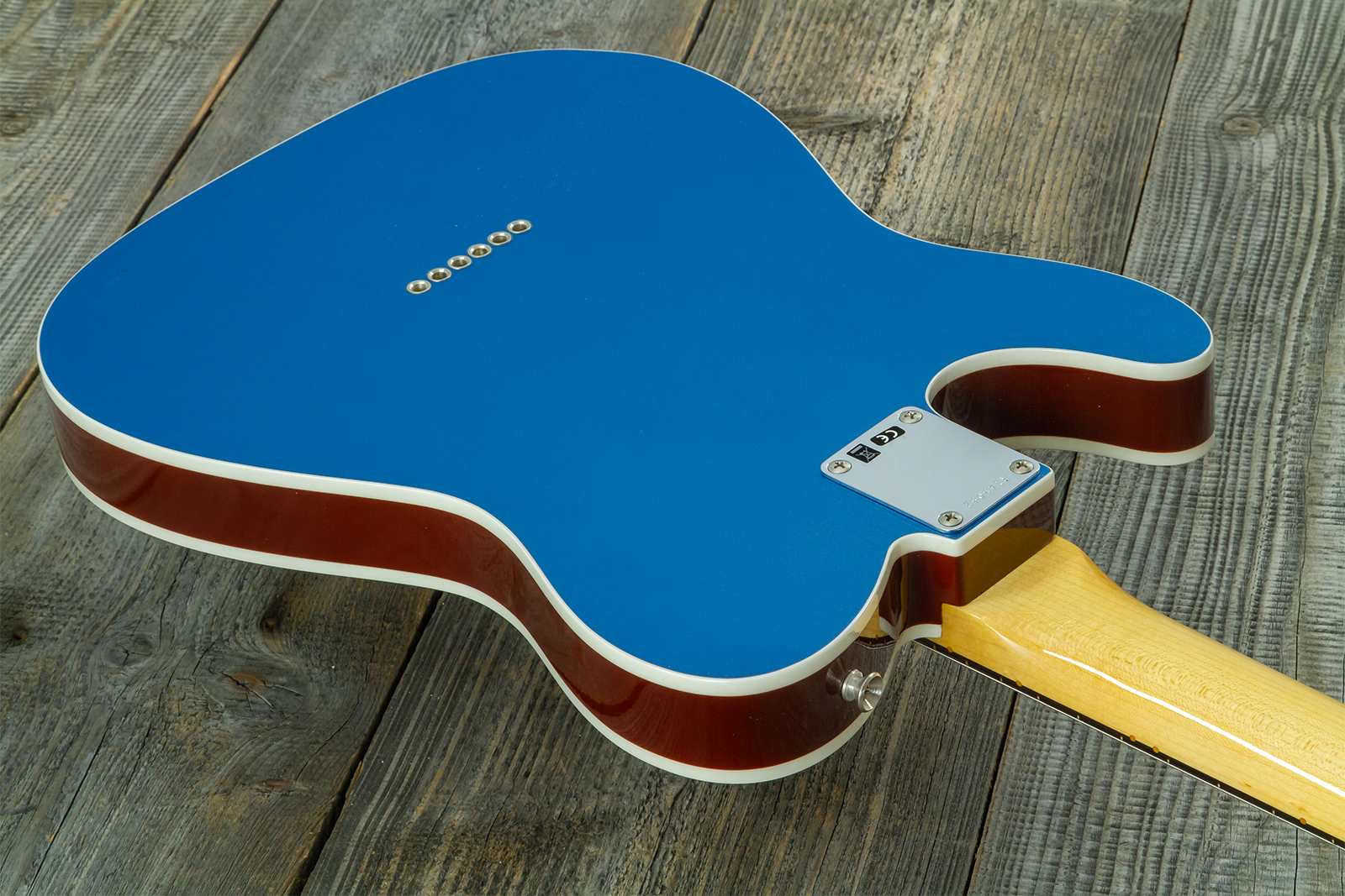 Fender Custom Shop Tele 1959 Vintage Custom 2s Ht Rw #r148052 - Time Capsule Lake Placid Blue - Televorm elektrische gitaar - Variation 8