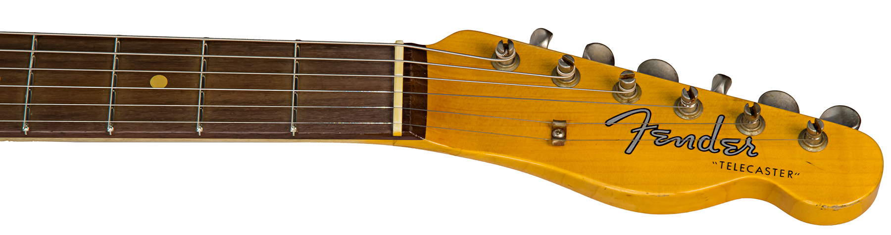 Fender Custom Shop Tele 1960 Rw #cz549121 - Journeyman Relic Purple Metallic - Televorm elektrische gitaar - Variation 4