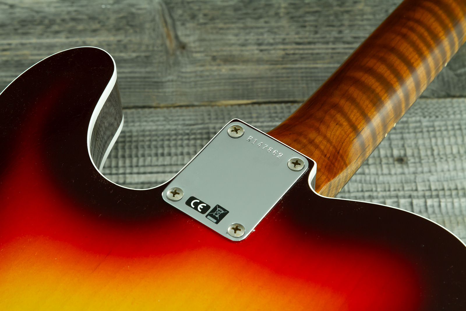 Fender Custom Shop Tele 1960 Vintage Custom 2s Ht Rw #r147862 - Journeyman Relic 3-color Sunburst - Televorm elektrische gitaar - Variation 10