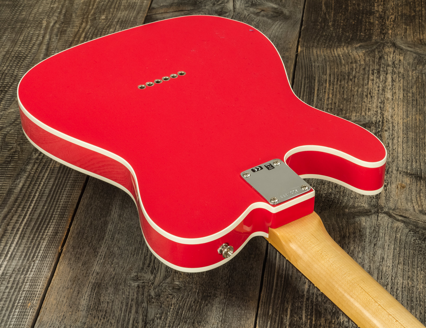 Fender Custom Shop Tele 1963 2s Ht Rw #r127693 - Closet Classic Fiesta Red - Televorm elektrische gitaar - Variation 4