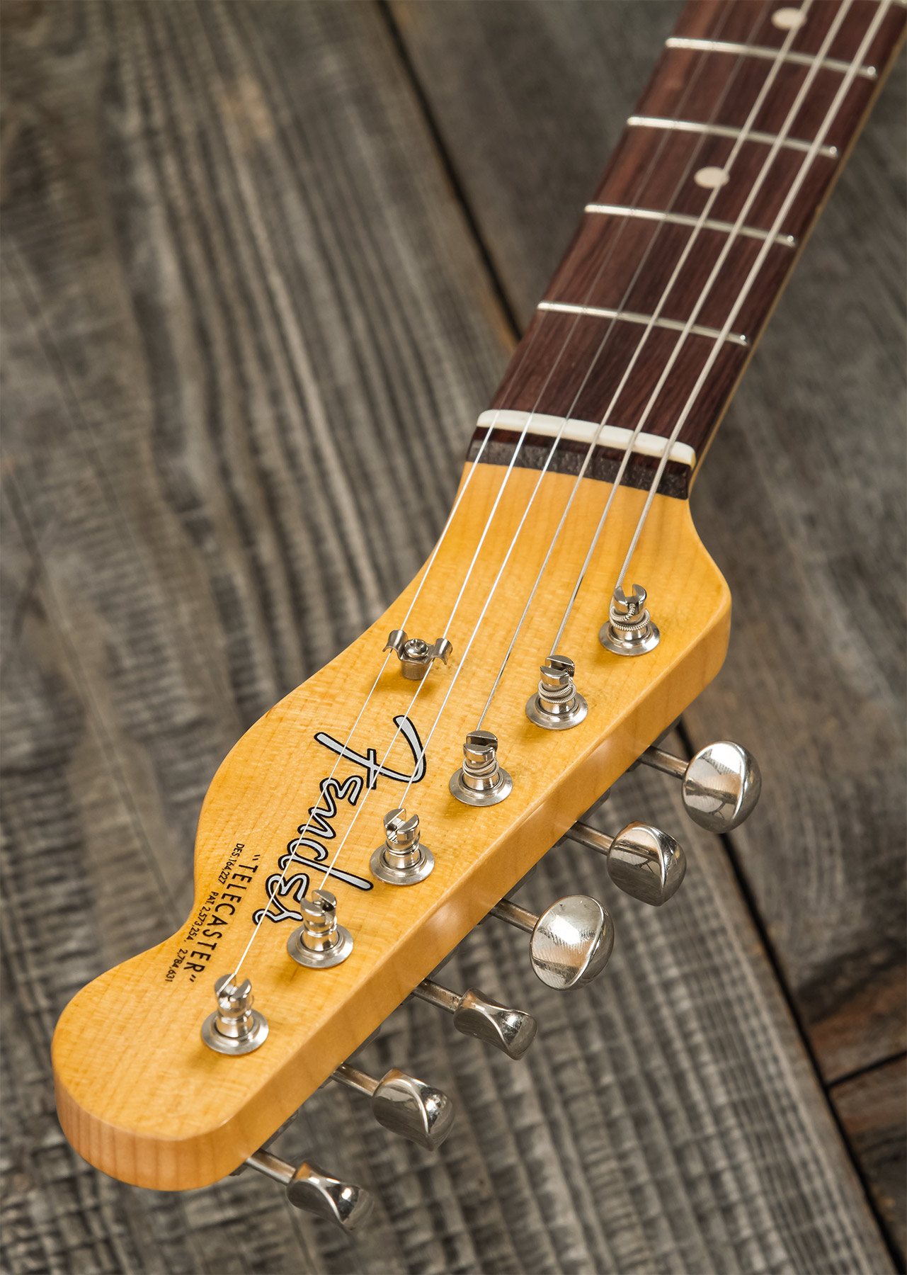 Fender Custom Shop Tele 1963 2s Ht Rw #r127693 - Closet Classic Fiesta Red - Televorm elektrische gitaar - Variation 8