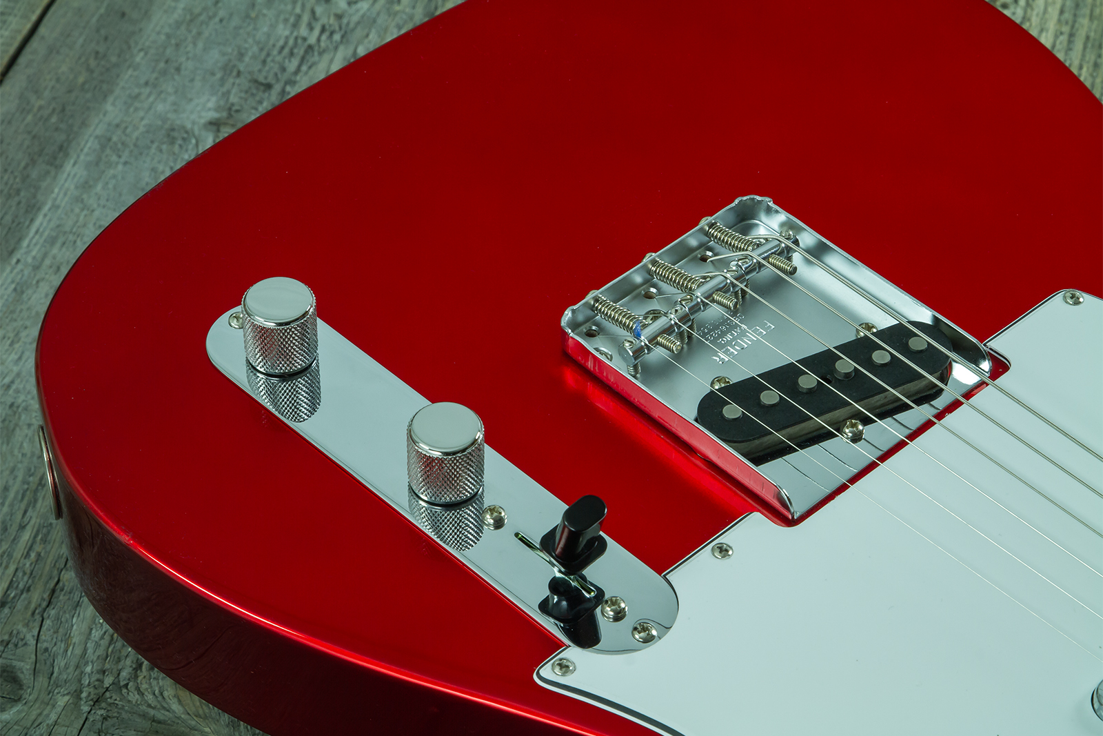 Fender Custom Shop Tele 1969 2s Ht Mn - Nos Candy Apple Red - Televorm elektrische gitaar - Variation 3